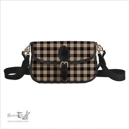 ScotsTee Shop Scottish Dunlop Hunting Ancient Tartan Women's Chain Crossbody Bag Square Bag