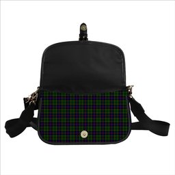 ScotsTee Shop Scottish Forsyth Modern Tartan Women's Chain Crossbody Bag Square Bag