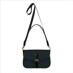 ScotsTee Shop Scottish Dyce 3 Tartan Women's Chain Crossbody Bag Square Bag