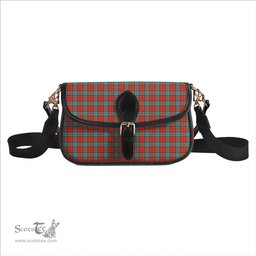 ScotsTee Shop Scottish Dunbar Ancient Tartan Women's Chain Crossbody Bag Square Bag