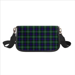 ScotsTee Shop Scottish Donald of the Isles Hunting Modern Tartan Women's Chain Crossbody Bag Square Bag