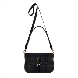 ScotsTee Shop Scottish Douglas Brown Tartan Women's Chain Crossbody Bag Square Bag