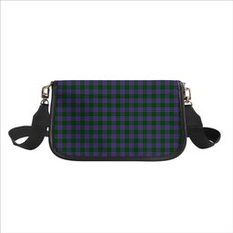 ScotsTee Shop Scottish Elphinstone Tartan Women's Chain Crossbody Bag Square Bag