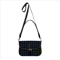 ScotsTee Shop Scottish Dundas Modern 02 Tartan Women's Chain Crossbody Bag Square Bag