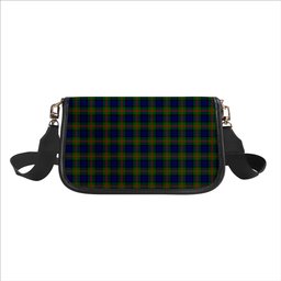 ScotsTee Shop Scottish Dundas Modern 02 Tartan Women's Chain Crossbody Bag Square Bag