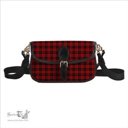 ScotsTee Shop Scottish Erskine MacGregor-Hastie Tartan Women's Chain Crossbody Bag Square Bag