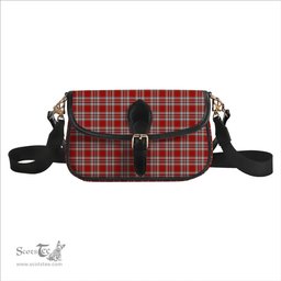 ScotsTee Shop Scottish Drummond of Perth Dress 3 Tartan Women's Chain Crossbody Bag Square Bag