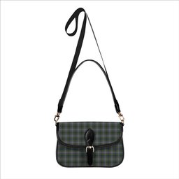 ScotsTee Shop Scottish Douglas Green  Ancient Tartan Women's Chain Crossbody Bag Square Bag