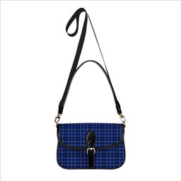 ScotsTee Shop Scottish Fleming Modern Tartan Women's Chain Crossbody Bag Square Bag