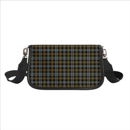 ScotsTee Shop Scottish Farquharson Weathered Tartan Women's Chain Crossbody Bag Square Bag