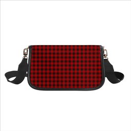 ScotsTee Shop Scottish Ettrick District Tartan Women's Chain Crossbody Bag Square Bag
