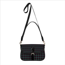 ScotsTee Shop Scottish Davidson Double Modern Tartan Women's Chain Crossbody Bag Square Bag