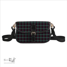 ScotsTee Shop Scottish Davidson Double Modern Tartan Women's Chain Crossbody Bag Square Bag