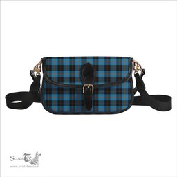 ScotsTee Shop Scottish Garden Tartan Women's Chain Crossbody Bag Square Bag