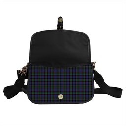 ScotsTee Shop Scottish Fletcher Modern Tartan Women's Chain Crossbody Bag Square Bag