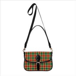 ScotsTee Shop Scottish Gibbs Ancient Tartan Women's Chain Crossbody Bag Square Bag