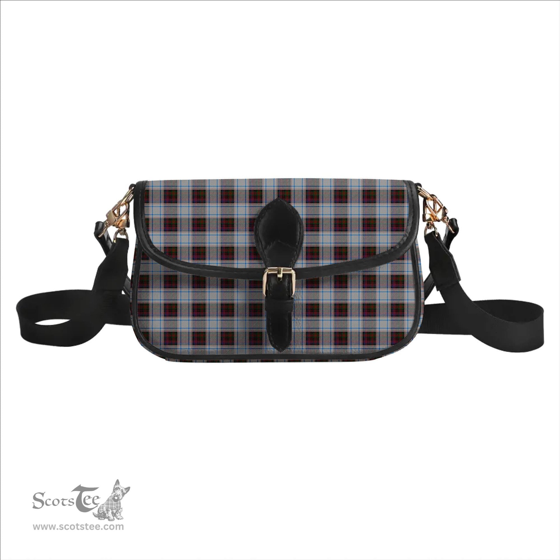 ScotsTee Shop Scottish Donald Dress Ancient Tartan Women's Chain Crossbody Bag Square Bag