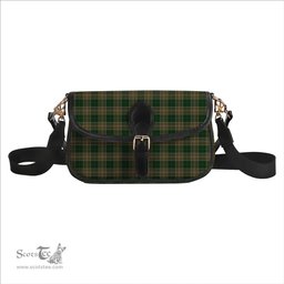 ScotsTee Shop Scottish Fitzsimmons Tartan Women's Chain Crossbody Bag Square Bag