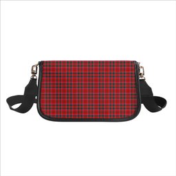 ScotsTee Shop Scottish Dalzell Modern Tartan Women's Chain Crossbody Bag Square Bag