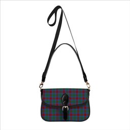 ScotsTee Shop Scottish Fraser of Altyre Ancient Tartan Women's Chain Crossbody Bag Square Bag