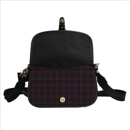 ScotsTee Shop Scottish Donald of Clan Ranald Modern Tartan Women's Chain Crossbody Bag Square Bag