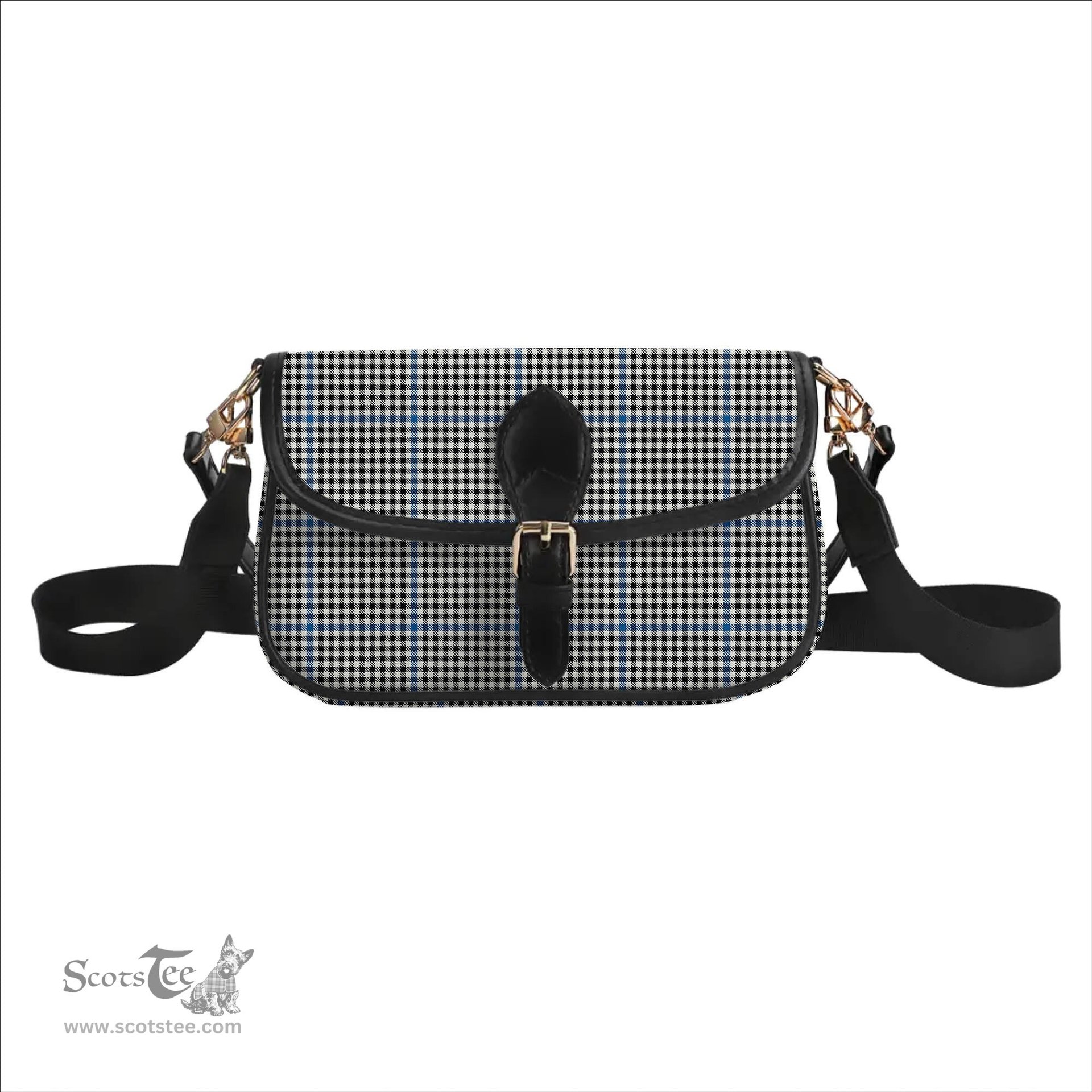 ScotsTee Shop Scottish Gladstone Ancient Tartan Women's Chain Crossbody Bag Square Bag