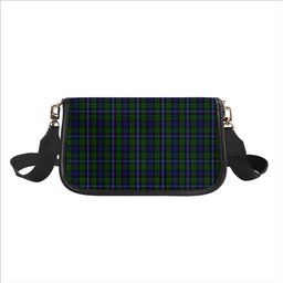 ScotsTee Shop Scottish Donnachaidh Robertson Tartan Women's Chain Crossbody Bag Square Bag