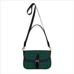 ScotsTee Shop Scottish Ewing Ancient Tartan Women's Chain Crossbody Bag Square Bag