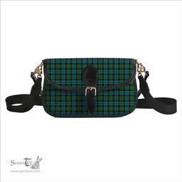 ScotsTee Shop Scottish Ewing Ancient Tartan Women's Chain Crossbody Bag Square Bag
