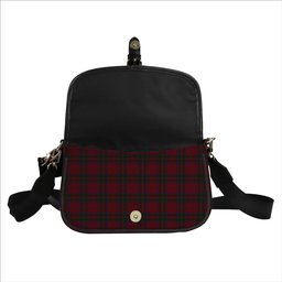 ScotsTee Shop Scottish MacDougall 1880 2 Tartan Women's Chain Crossbody Bag Square Bag