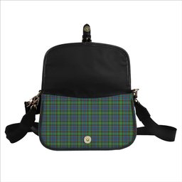 ScotsTee Shop Scottish Dalrymple SC Tartan Women's Chain Crossbody Bag Square Bag