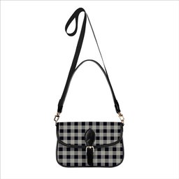 ScotsTee Shop Scottish Kennison Tartan Women's Chain Crossbody Bag Square Bag