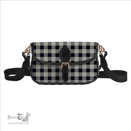 ScotsTee Shop Scottish Kennison Tartan Women's Chain Crossbody Bag Square Bag