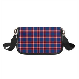 ScotsTee Shop Scottish Laing of Archiestown Modern Tartan Women's Chain Crossbody Bag Square Bag