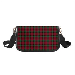 ScotsTee Shop Scottish Kerr Modern Clan Tartan Women's Chain Crossbody Bag Square Bag