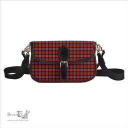 ScotsTee Shop Scottish MacDuff Modern SC Tartan Women's Chain Crossbody Bag Square Bag