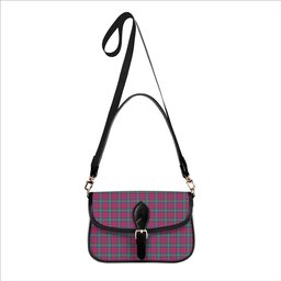 ScotsTee Shop Scottish Lindsay Ancient Tartan Women's Chain Crossbody Bag Square Bag