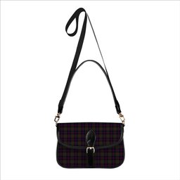 ScotsTee Shop Scottish MacDonald of Clanranald Tartan Women's Chain Crossbody Bag Square Bag