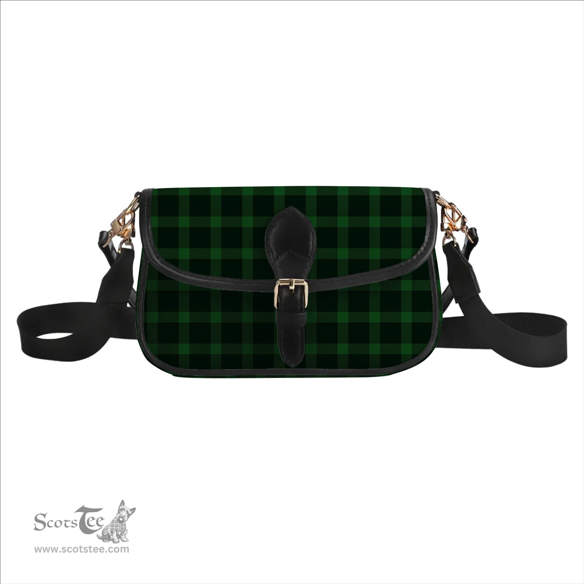 ScotsTee Shop Scottish MacKillen Hunting Tartan Women's Chain Crossbody Bag Square Bag