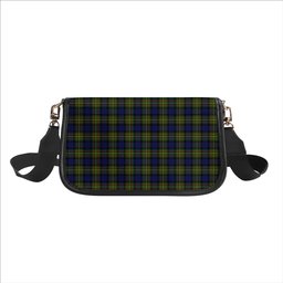 ScotsTee Shop Scottish MacLaren Modern Tartan Women's Chain Crossbody Bag Square Bag