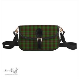 ScotsTee Shop Scottish MacFie Hunting Ancient Tartan Women's Chain Crossbody Bag Square Bag