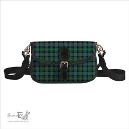 ScotsTee Shop Scottish MacCallum Ancient Tartan Women's Chain Crossbody Bag Square Bag