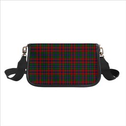 ScotsTee Shop Scottish Kilgour Symmetrical Tartan Women's Chain Crossbody Bag Square Bag