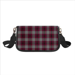 ScotsTee Shop Scottish Little of Morton Rigg Modern Tartan Women's Chain Crossbody Bag Square Bag