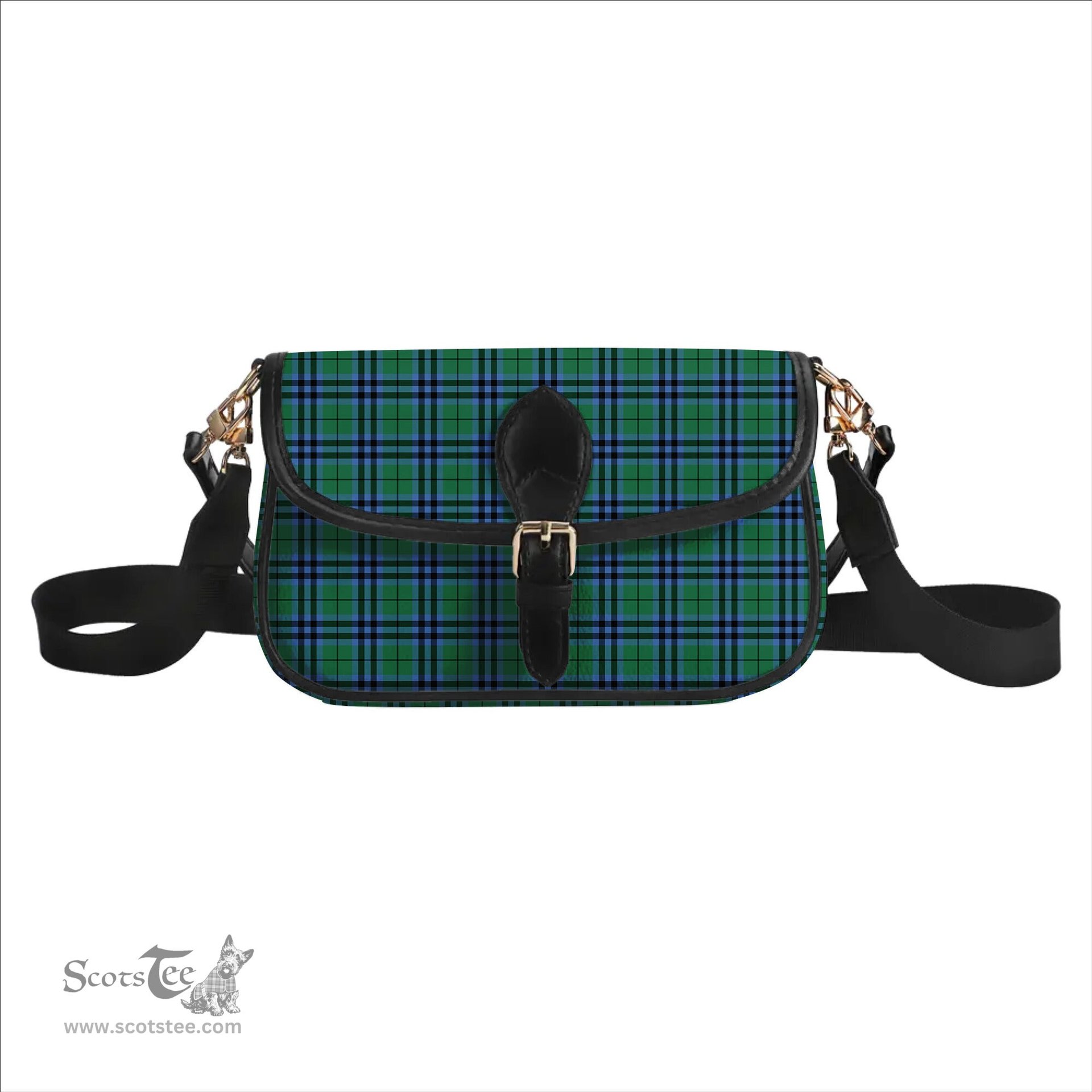 ScotsTee Shop Scottish Keith Ancient Tartan Women's Chain Crossbody Bag Square Bag