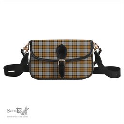 ScotsTee Shop Scottish MacKellar Dress Reproduction colours Tartan Women's Chain Crossbody Bag Square Bag