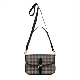 ScotsTee Shop Scottish MacBean Dress Tartan Women's Chain Crossbody Bag Square Bag