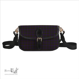 ScotsTee Shop Scottish MacDonell of Glengarry Tartan Women's Chain Crossbody Bag Square Bag