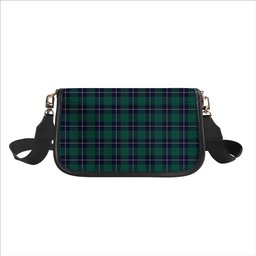 ScotsTee Shop Scottish Irvine Modern Tartan Women's Chain Crossbody Bag Square Bag