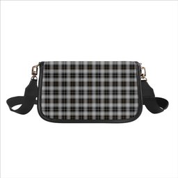 ScotsTee Shop Scottish MacFie of Colonsay Dress Tartan Women's Chain Crossbody Bag Square Bag